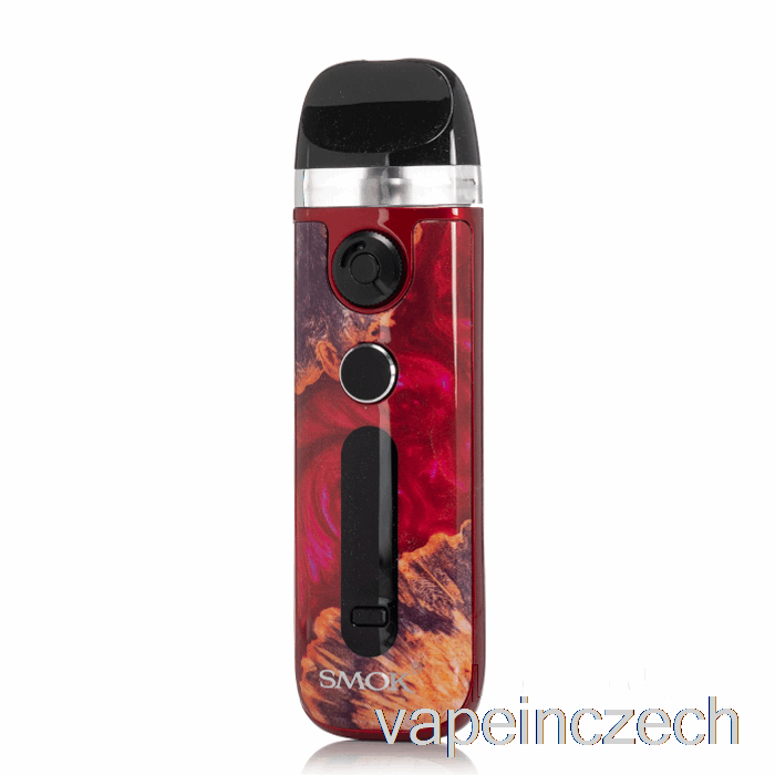 Smok Novo 5 30w Pod System Red Stabilizační Dřevěný Vape Bez Nikotinu